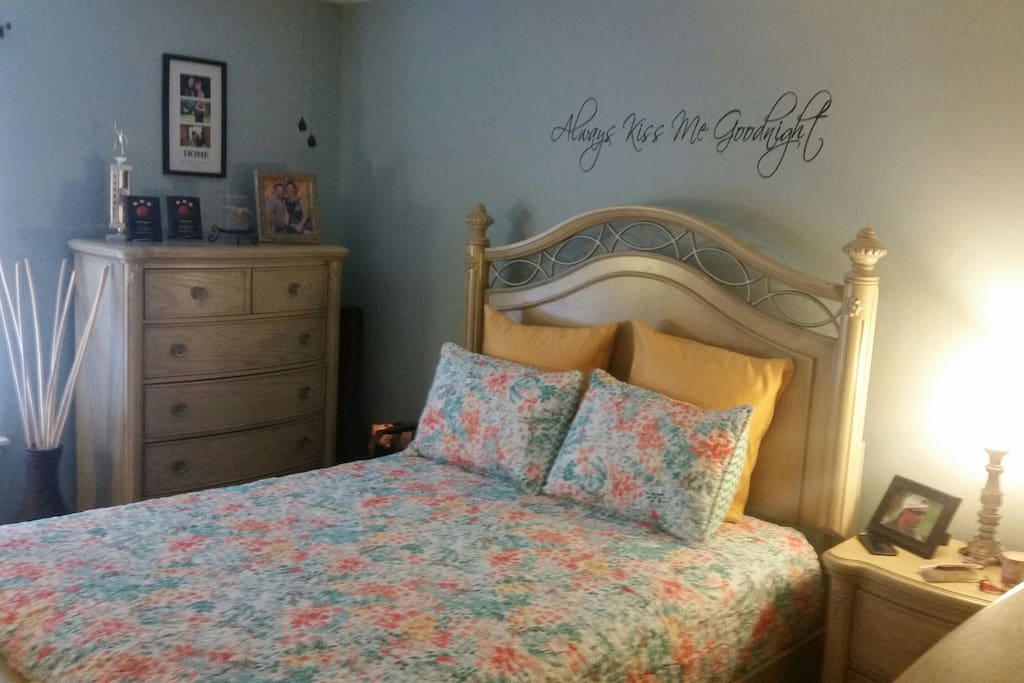 Queen bed