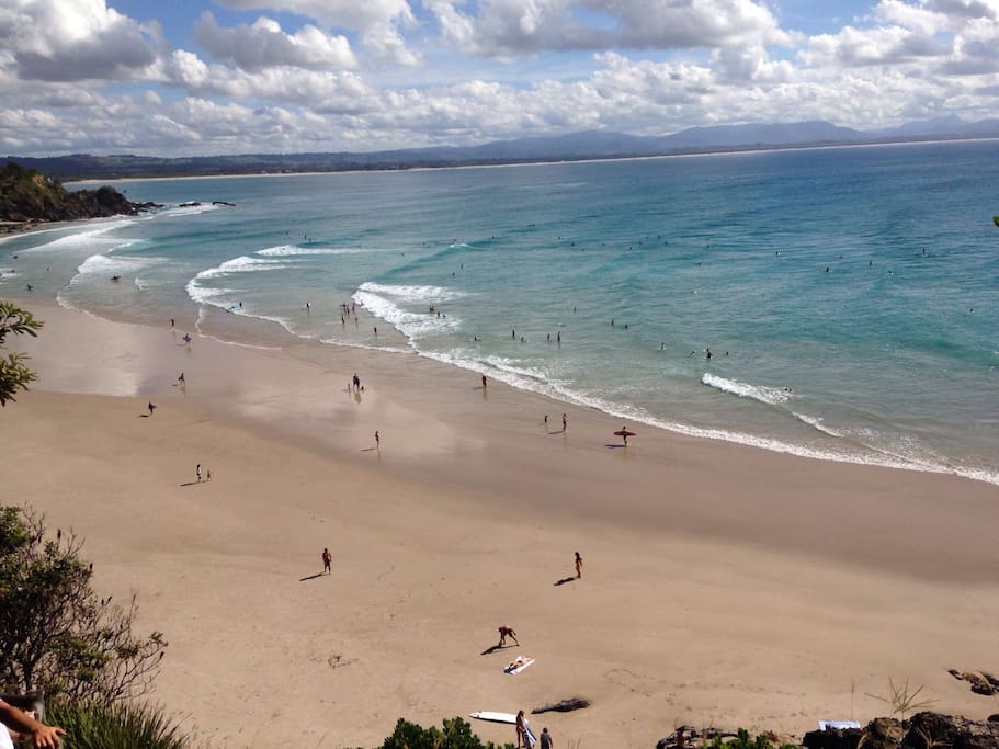 The Pass.....one of many beaches of Byron Bay to explore