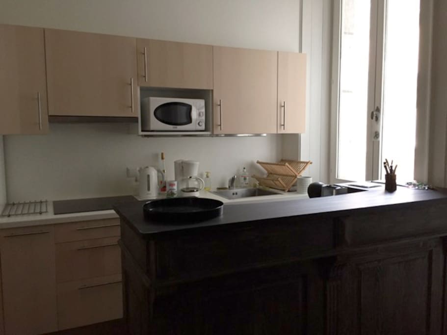 Espace cuisine, salle à manger