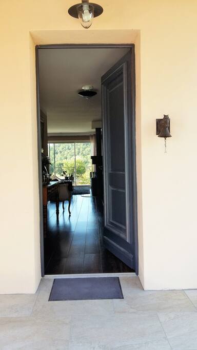 L’entrée de la maison