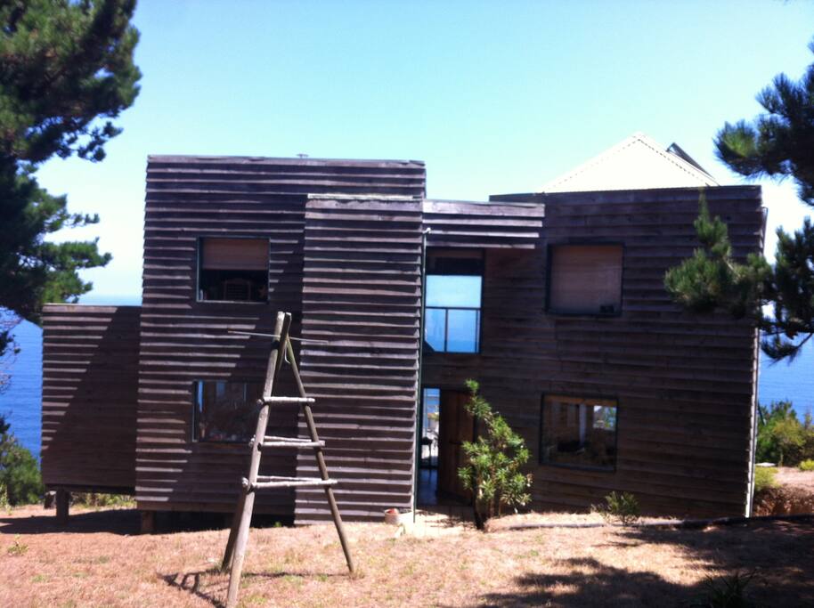 vista posterior casa
