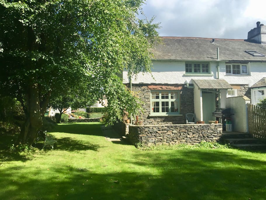 Rear garden