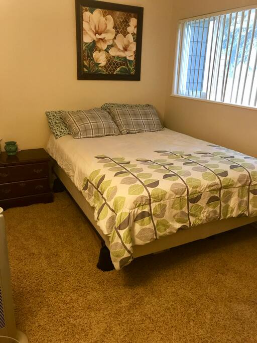Queen bed