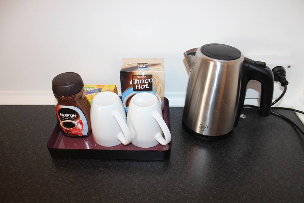 Kaffe + te