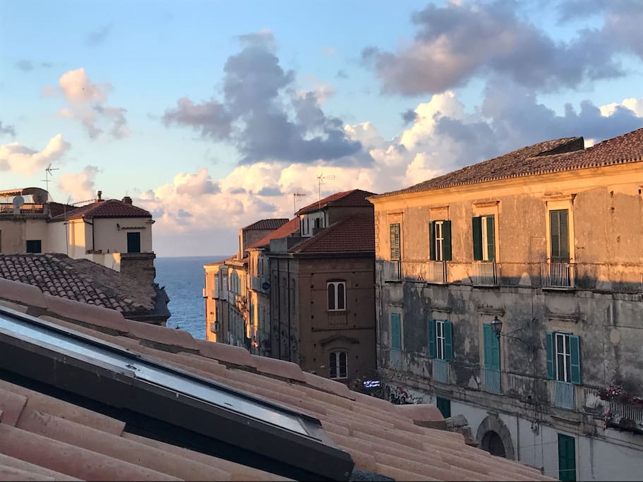 Vista mare dalla terrazza