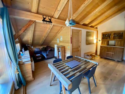 Airbnb performant: Combloux: Quiet and cozy apartment à Combloux
