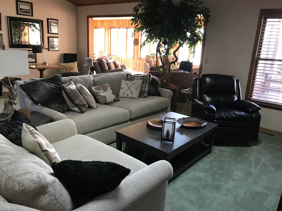 Main floor TV area