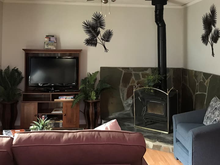 טלוויזיה בלווין עם מספר ערוצים.  קריאת ספרים ומשחקים בדוכן הטלוויזיה. 