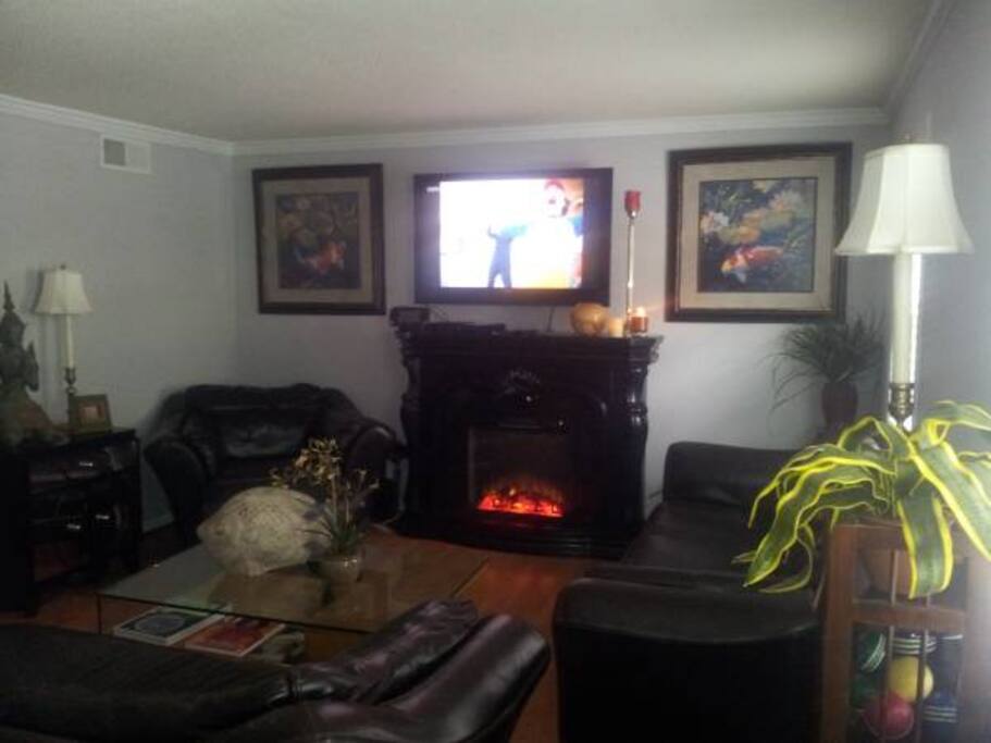 Living Room with Cable & HBO