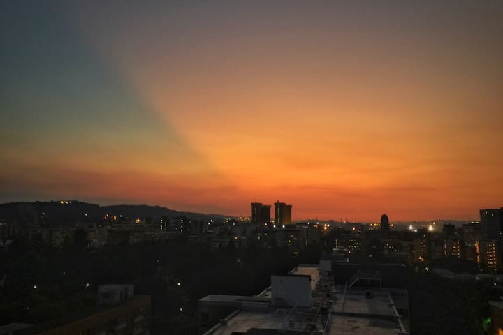 Amazing view from innercity gem.