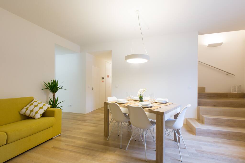 Living and dining area