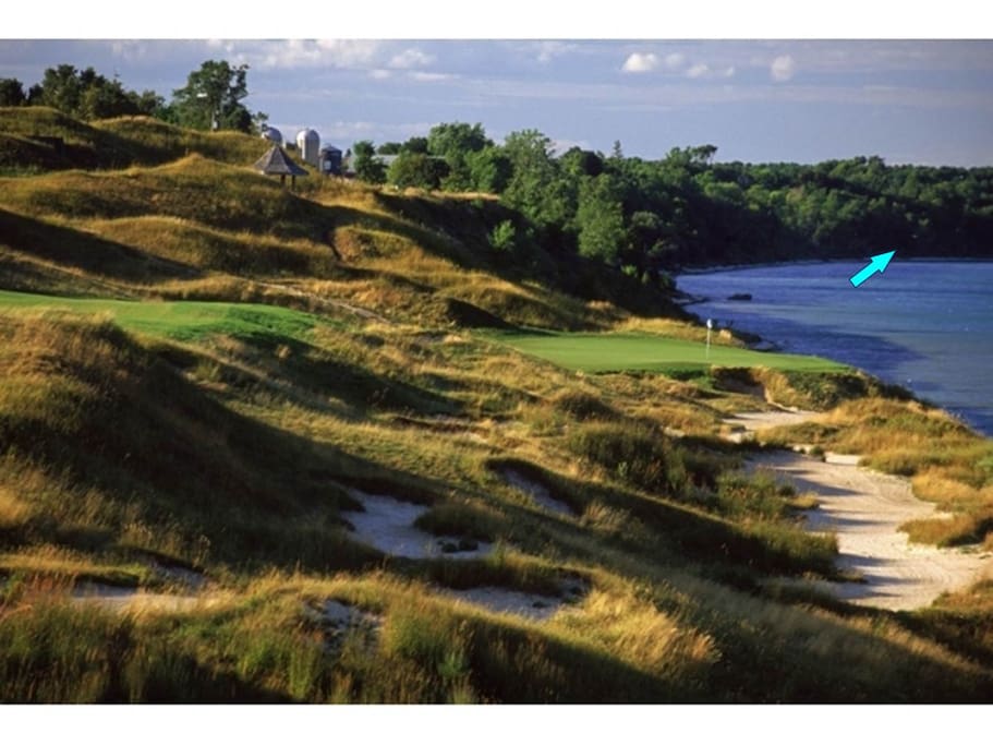 Only 3 minutes to your tee time at Whistling Straits