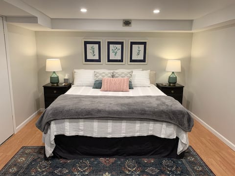 Private Studio Basement Apt close to UVA