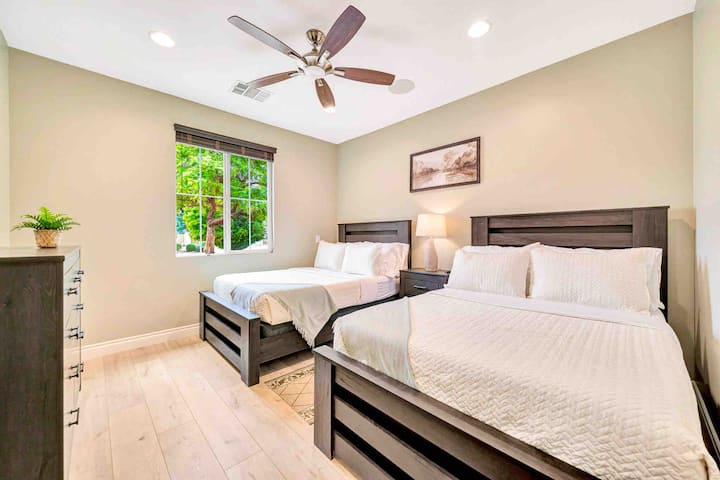 Bedroom #1 / two double size beds