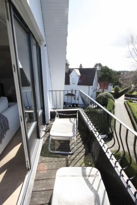 terrasse ensoleillée