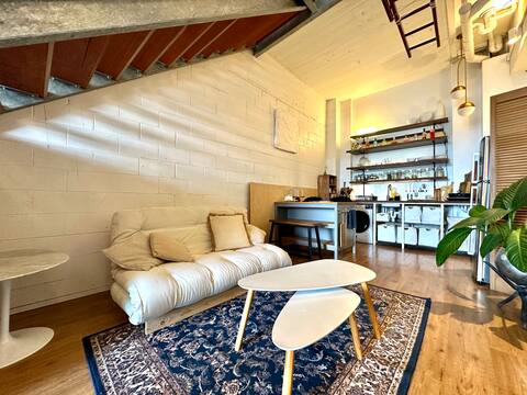 Greenery Loft Haven 2 Beds 3 Stories for 4 People