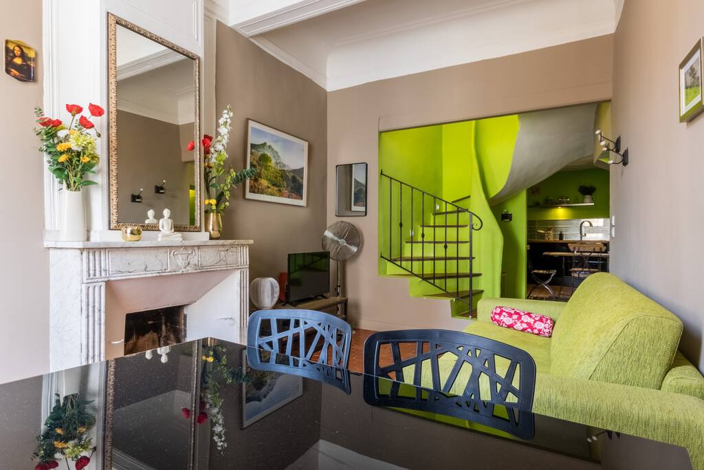 Bright living room
