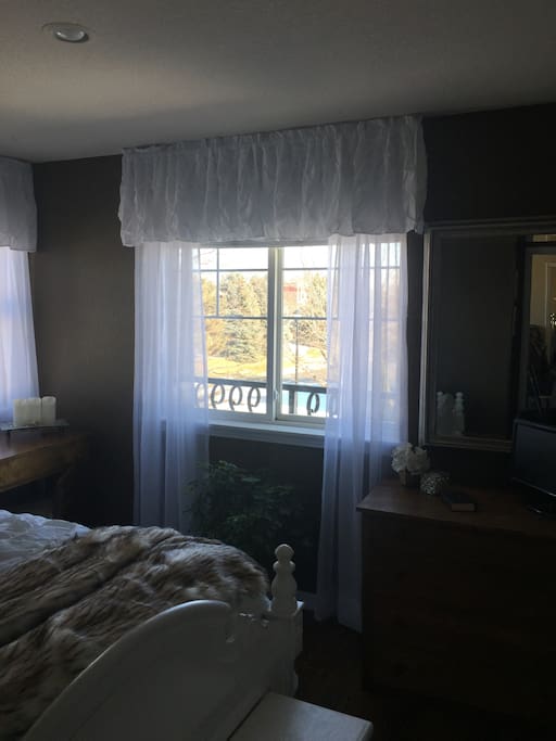 Plenty of natural light.