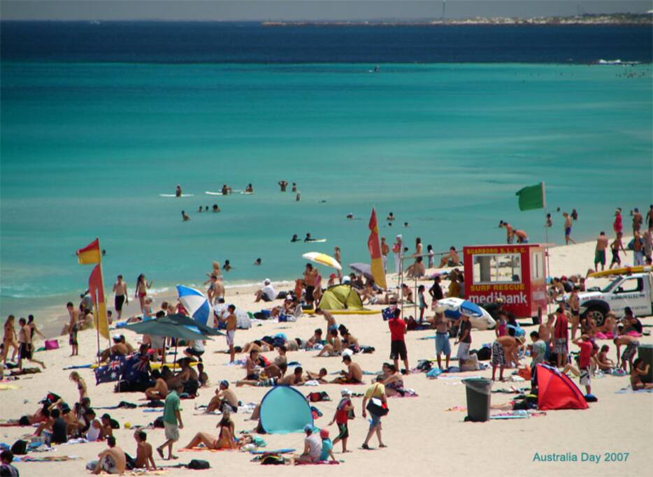 The main beach