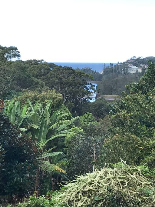 Views of the lake & ocean taken from the bedroom
