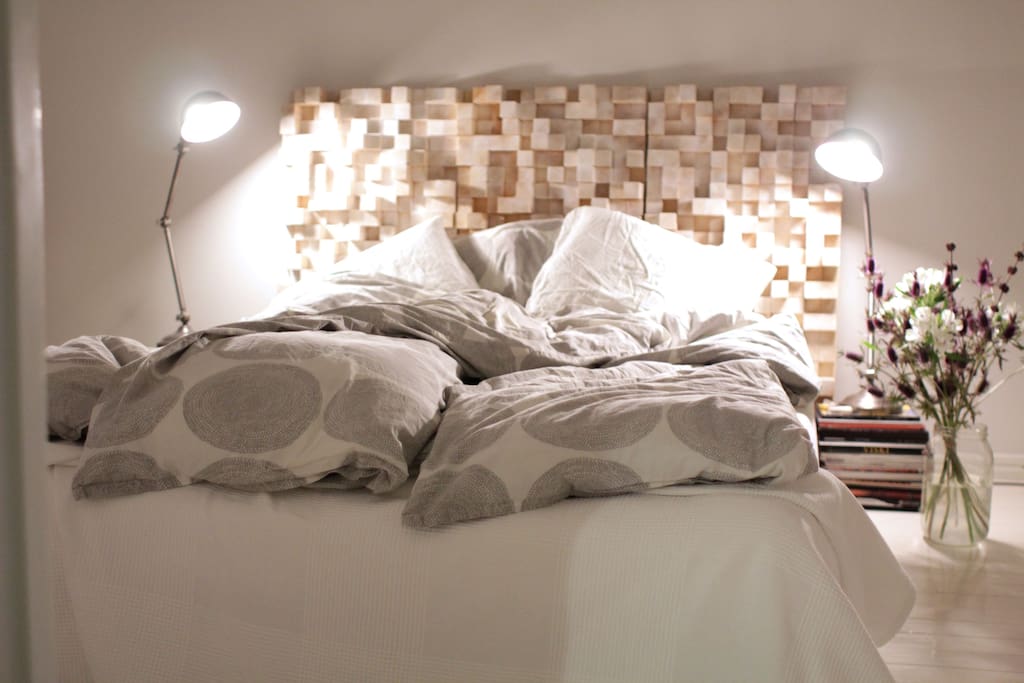 Enjoy the comfort of luxuriously fluffy down pillows and duvet with Marimekko beddings... Sweet dreams quaranteed!