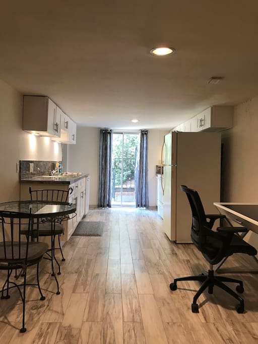 Guest House Floor - Brand New Suite. Porcelain Tile floors and Granite kitchen.