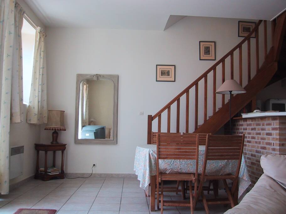 L'escalier vers les chambres