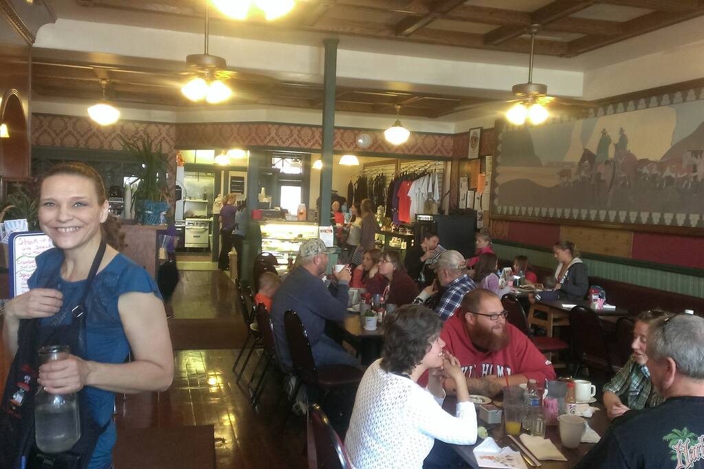 Room rate includes a cooked to order breakfast at the in house restaurant anytime after 6 a.m.