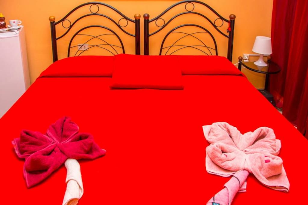 Habitación doble para parejas.