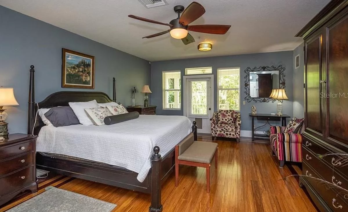 Grace's Master suite #5, first floor and separate from all other bedrooms