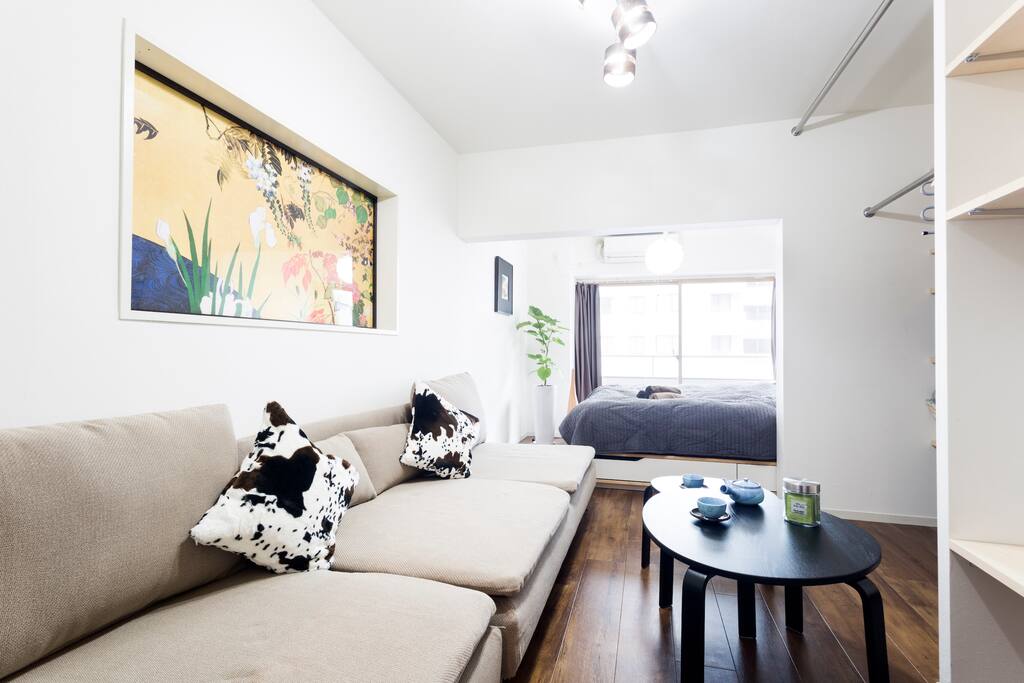 Modern and stylish living room