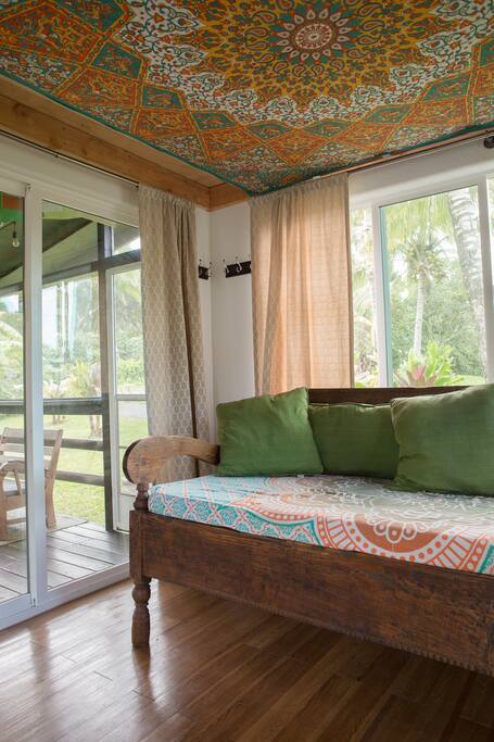 Bali Sofa is large enough for sleeping. If you want to use the sofa for sleeping, please let us know in advance.