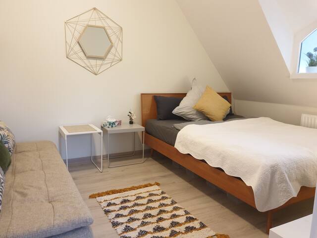 City apartment in the Villa Adele. At the Glacis!