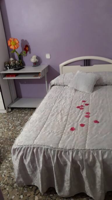 Bigger Single bed ( could sleep two persons)