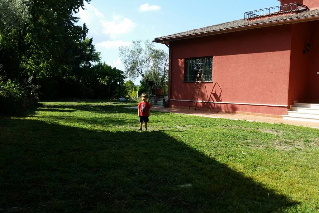 Parte del parco privato
