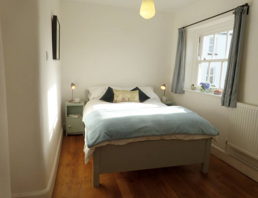 The downstairs double bedroom
