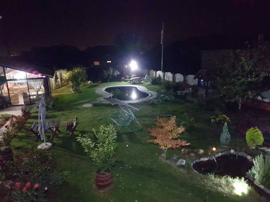 Unterkunft in Nacht
