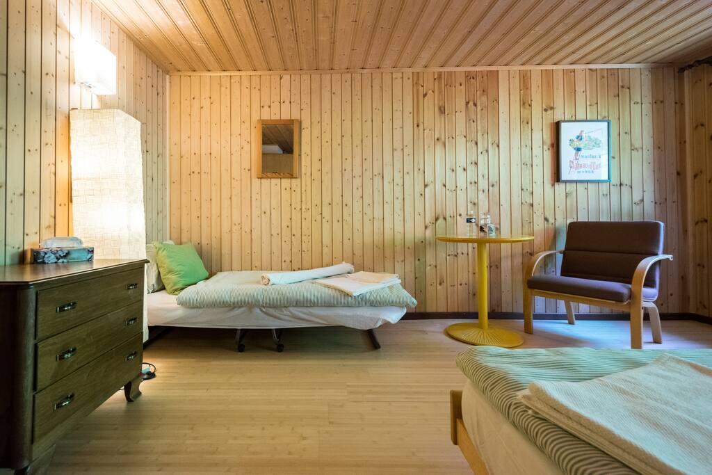 Chambre verte 2/3p