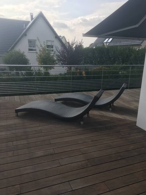 Terrasse côté sud
