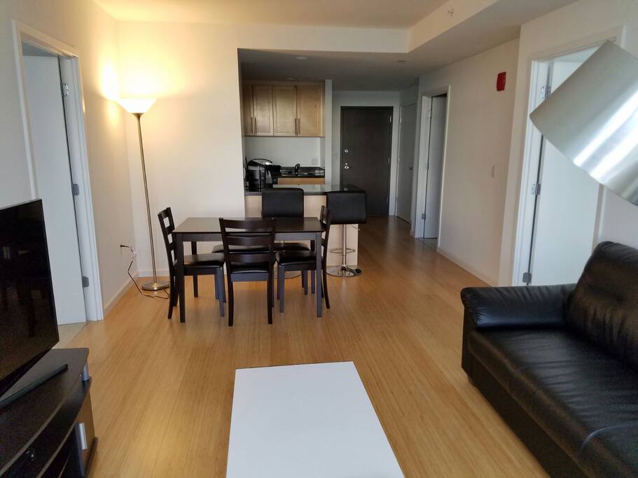 Living and dining room