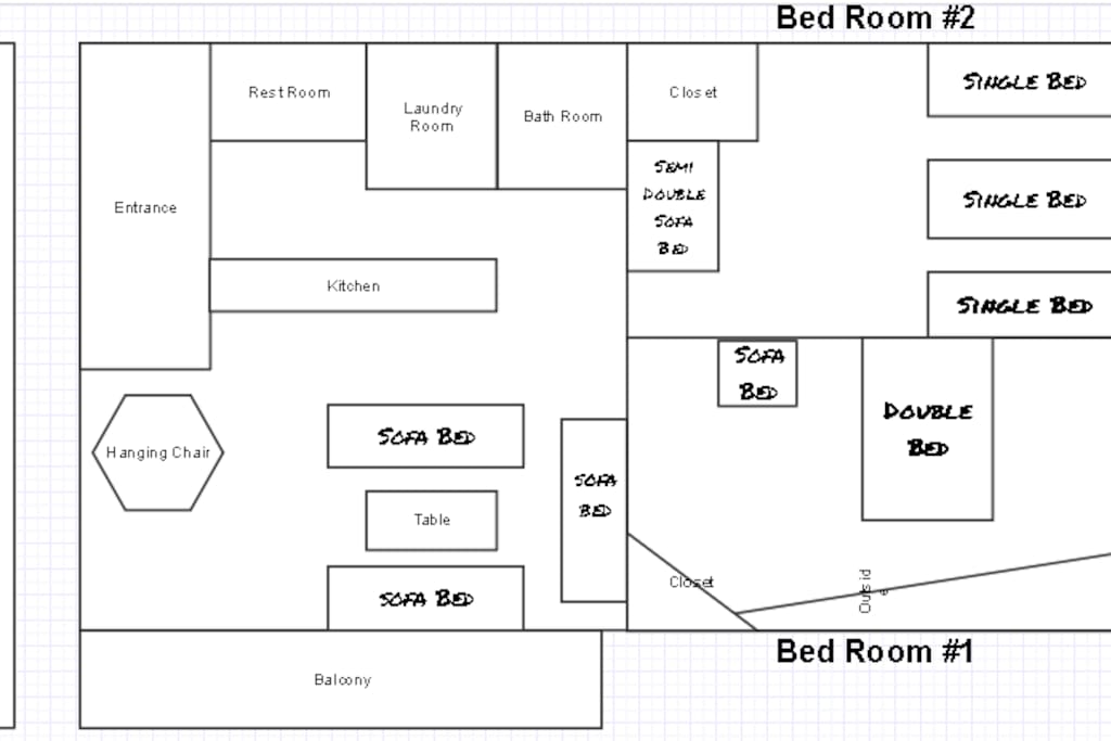 Room Layout ルームレイアウト