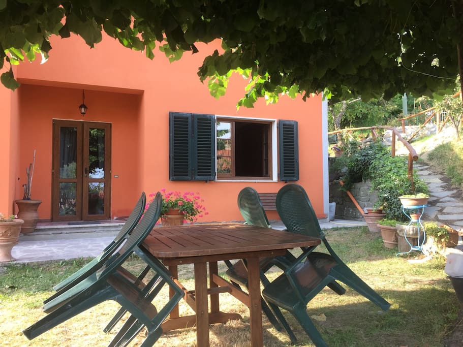 il giardino privato..
