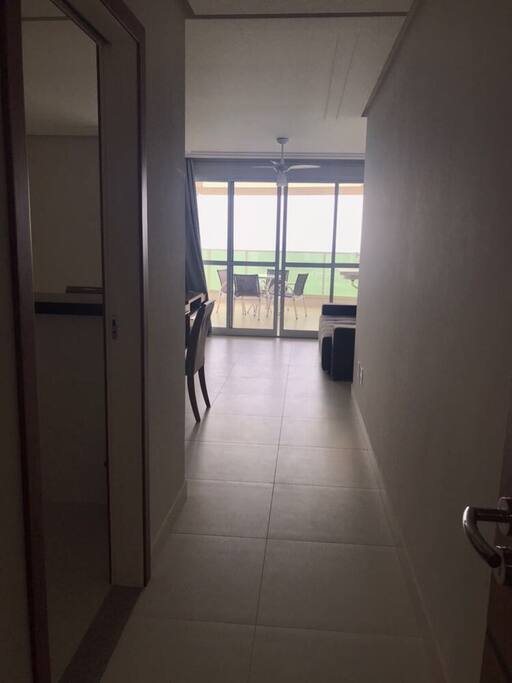 Entrada do apartamento