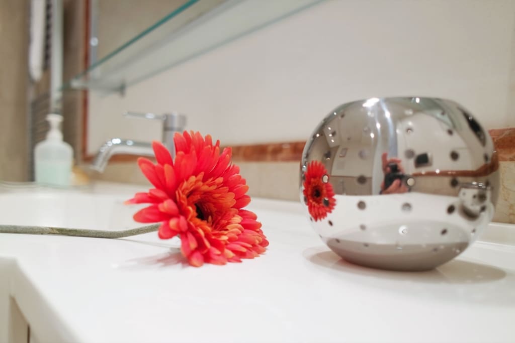 particolare del bagno