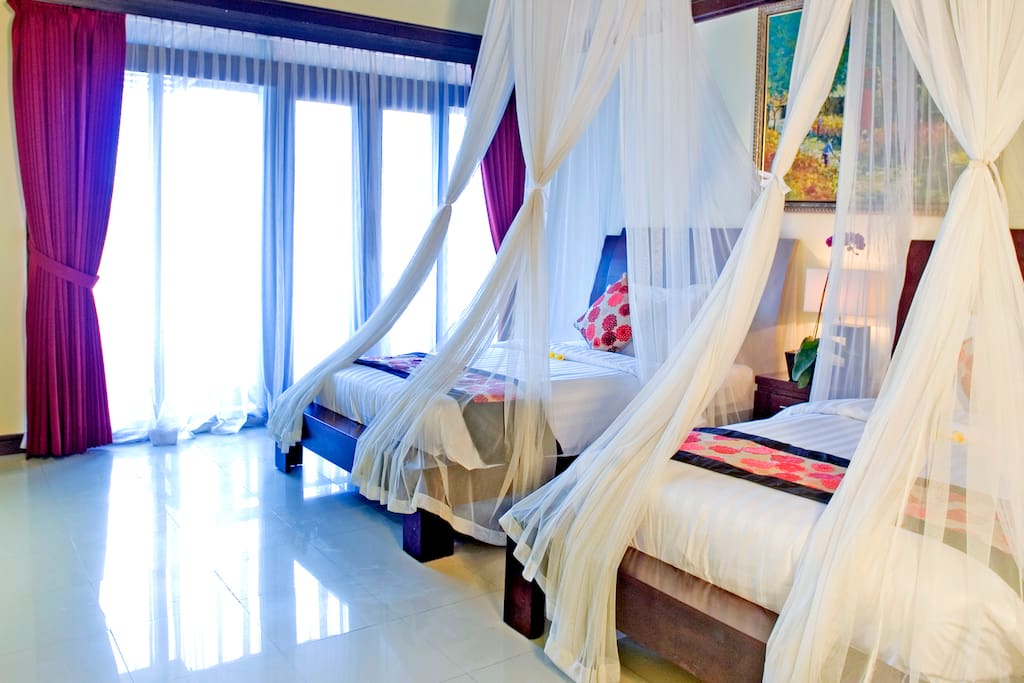 Our spacious bedrooms