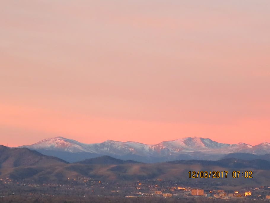 BEAUTIFUL MOUNTAIN VIEW FROM THE BALCONY
