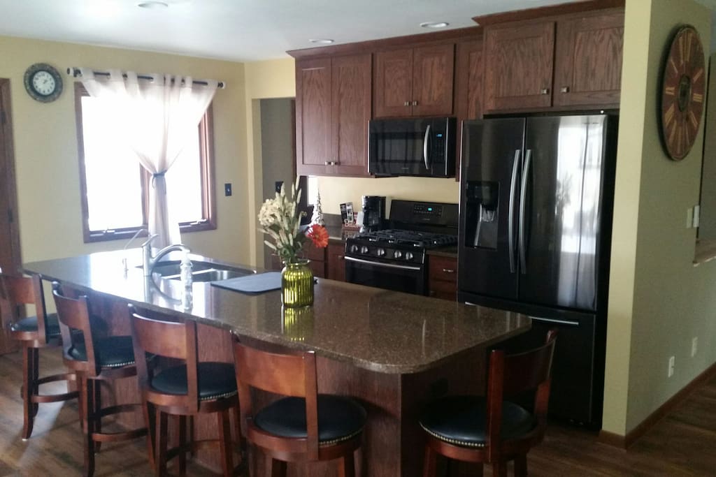 Just remodeled kitchen. Brand new appliances
