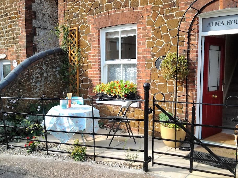 Front terrace