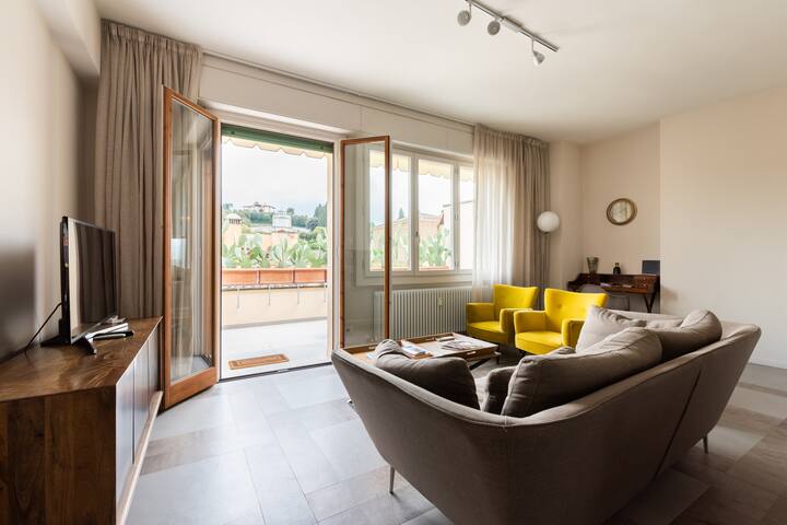 Pitti Penthouse, 2 terraces with view! gallery image 4