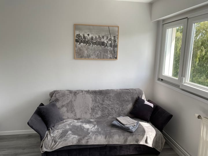 Sofá rápido con colchón para dormir diario